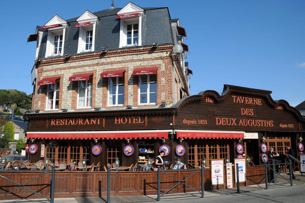 La Taverne Des Deux Augustins Étretat Exterior foto